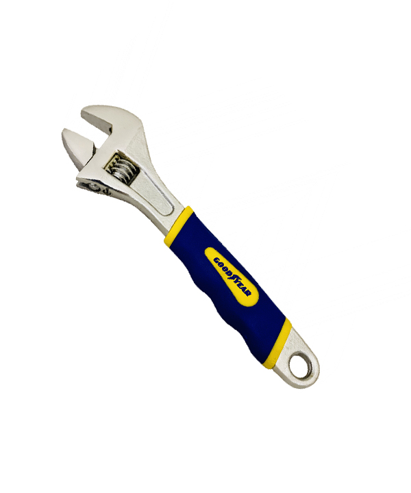 ADJUSTABLE WRENCH WITH HALF GRIP – Good Year Hand Tools